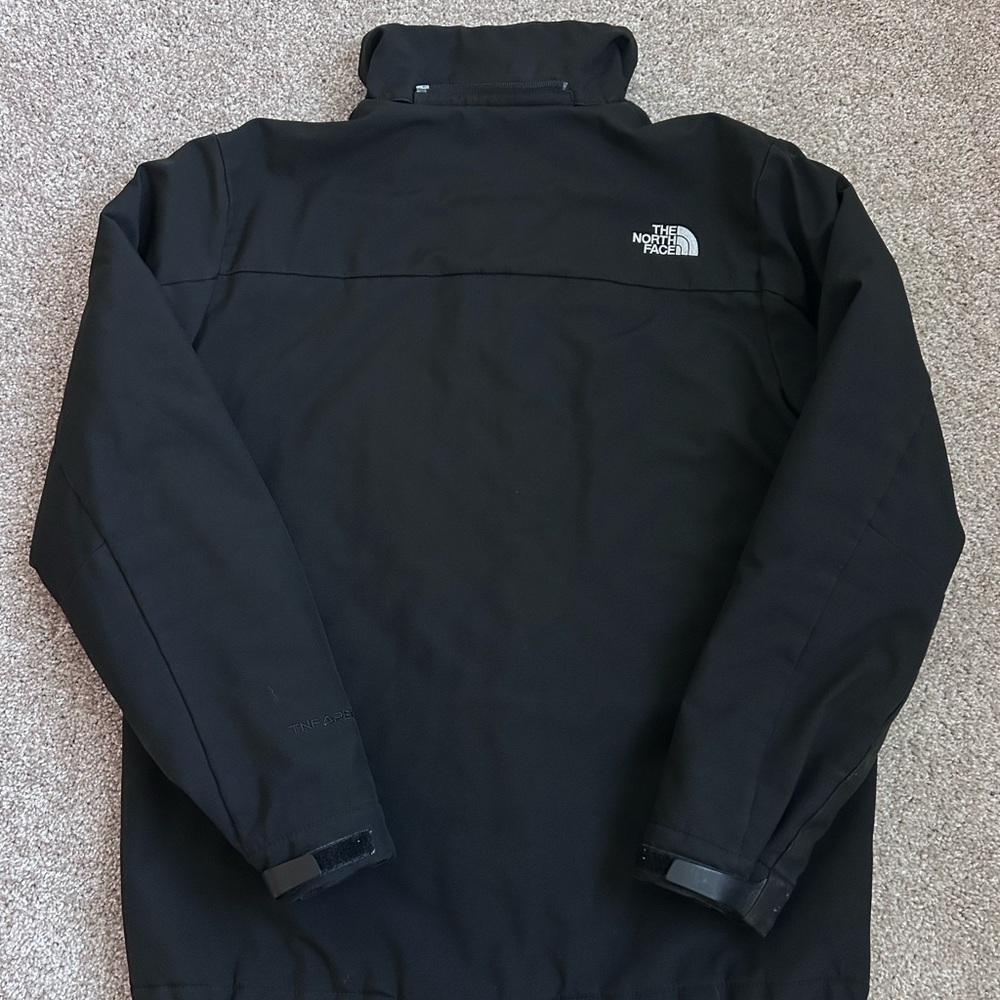 The North Face Men’s Black Apex Softshell Winter Jacket Size Medium - Picture 8 of 11